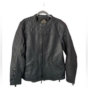 Roland Sands Leather motorcycle jacket